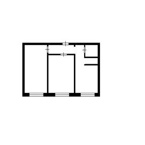 2-к квартира, на длительный срок, 54м2, 6/9 этаж