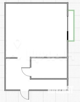 1-к квартира, на длительный срок, 29м2, 9/10 этаж