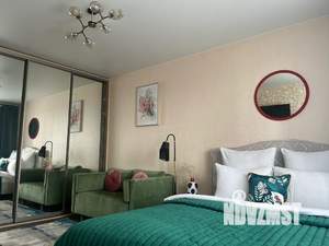 1-к квартира, посуточно, 45м2, 12/15 этаж