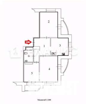 3-к квартира, на длительный срок, 70м2, 2/14 этаж