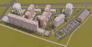 1-к квартира, на длительный срок, 42м2, 8/17 этаж