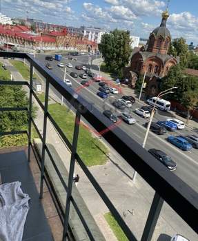 1-к квартира, на длительный срок, 49м2, 4/6 этаж