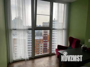 1-к квартира, посуточно, 42м2, 18/18 этаж