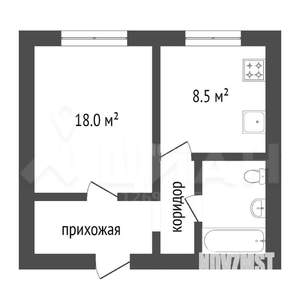 1-к квартира, на длительный срок, 37м2, 7/7 этаж