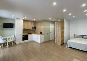 Студия квартира, на длительный срок, 38м2, 12/17 этаж