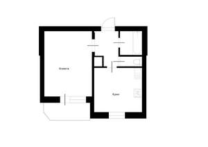 1-к квартира, на длительный срок, 36м2, 3/3 этаж