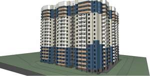 1-к квартира, на длительный срок, 36м2, 5/17 этаж