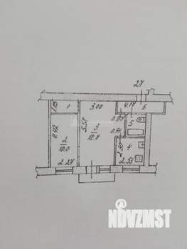 2-к квартира, на длительный срок, 45м2, 3/4 этаж