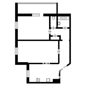2-к квартира, на длительный срок, 55м2, 4/9 этаж