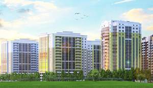 1-к квартира, на длительный срок, 42м2, 8/17 этаж