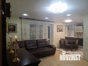 4-к квартира, посуточно, 55м2, 1/1 этаж