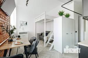 1-к квартира, посуточно, 24м2, 1/1 этаж