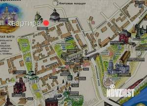 2-к квартира, посуточно, 60м2, 2/5 этаж