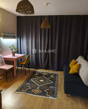 Студия квартира, на длительный срок, 22м2, 5/17 этаж