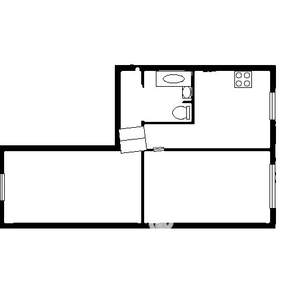 2-к квартира, на длительный срок, 47м2, 6/9 этаж