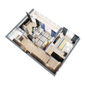 2-к квартира, вторичка, 57м2, 16/17 этаж