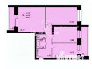 3-к квартира, вторичка, 101м2, 11/14 этаж