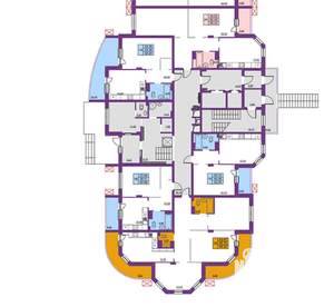 1-к квартира, вторичка, 55м2, 1/17 этаж