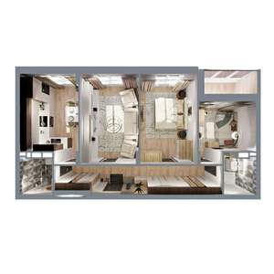 3-к квартира, вторичка, 79м2, 11/17 этаж