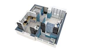 1-к квартира, вторичка, 40м2, 14/17 этаж
