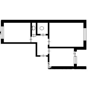 2-к квартира, вторичка, 50м2, 5/9 этаж