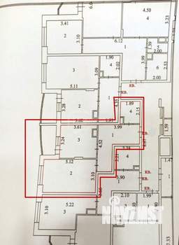 1-к квартира, вторичка, 47м2, 7/17 этаж
