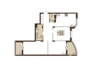 3-к квартира, вторичка, 99м2, 15/17 этаж