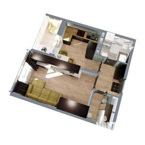 1-к квартира, вторичка, 36м2, 1/17 этаж