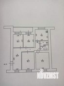 4-к квартира, вторичка, 95м2, 8/10 этаж
