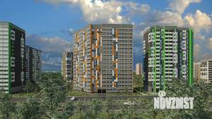 1-к квартира, строящийся дом, 39м2, 13/17 этаж