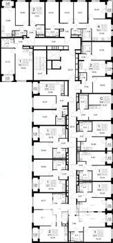 4-к квартира, вторичка, 78м2, 11/17 этаж