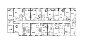 3-к квартира, строящийся дом, 80м2, 16/17 этаж