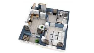 1-к квартира, строящийся дом, 39м2, 4/17 этаж