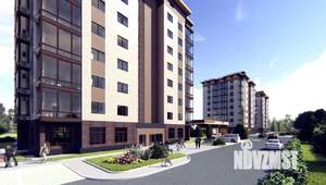 2-к квартира, строящийся дом, 59м2, 2/8 этаж