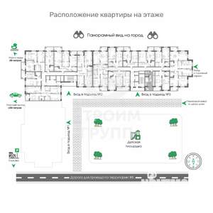 Студия квартира, вторичка, 30м2, 17/17 этаж
