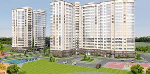 1-к квартира, сданный дом, 51м2, 1/17 этаж