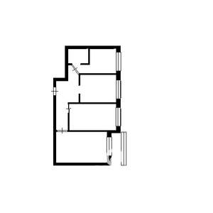 2-к квартира, вторичка, 54м2, 4/5 этаж