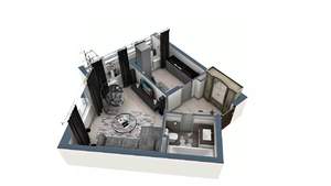 1-к квартира, строящийся дом, 40м2, 13/17 этаж