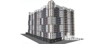 1-к квартира, строящийся дом, 40м2, 12/17 этаж