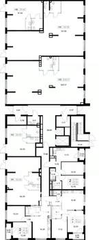 2-к квартира, вторичка, 51м2, 1/17 этаж