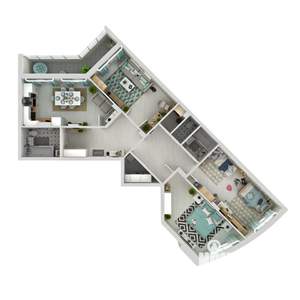 3-к квартира, вторичка, 108м2, 11/15 этаж