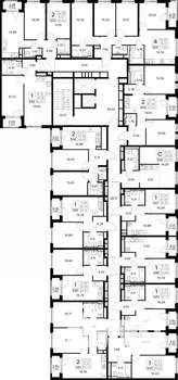 1-к квартира, вторичка, 40м2, 8/17 этаж