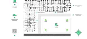 1-к квартира, вторичка, 49м2, 5/17 этаж