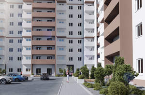 1-к квартира, вторичка, 41м2, 3/17 этаж