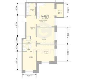 3-к квартира, вторичка, 101м2, 9/17 этаж