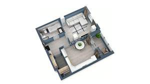 1-к квартира, строящийся дом, 39м2, 15/17 этаж