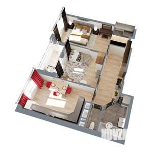 2-к квартира, вторичка, 59м2, 5/17 этаж