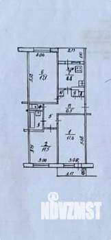 3-к квартира, вторичка, 76м2, 1/5 этаж