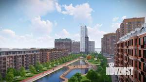 2-к квартира, вторичка, 53м2, 3/16 этаж