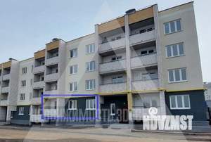 2-к квартира, вторичка, 50м2, 1/4 этаж